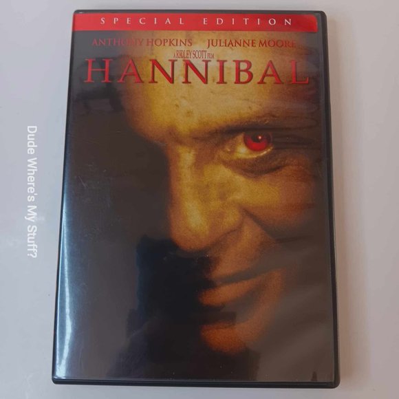 HANNIBAL - ANTHONY HOPKINS - JULIANNE MOORE - 2001 DVD - SPECIAL 2-DISC EDITION - Picture 1 of 4